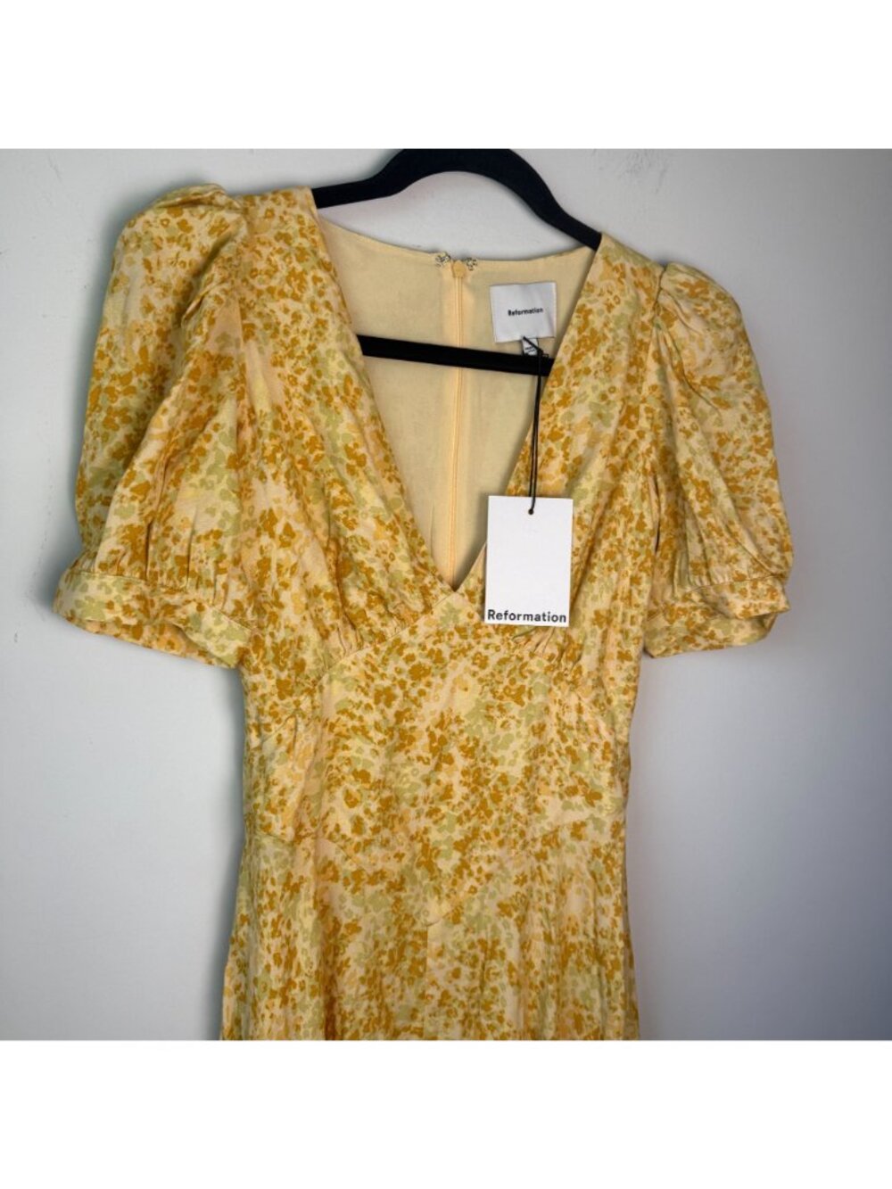 Reformation NWT Naira Maxi Dress Golden Meadow Size 0 Party Wedding Cocktail - Picture 5 of 10